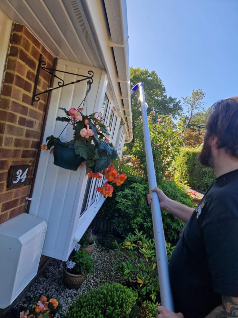 Window cleaning by JRH Exterior Solutions